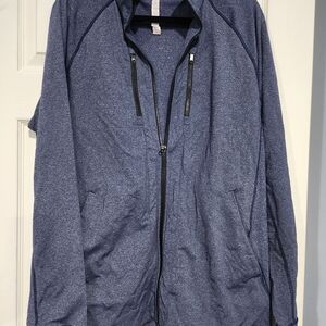 188. EUC Lululemon Bluish Gray Zip-Up Jacket